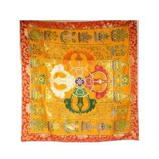 Tenture murale bouddhiste, nappe