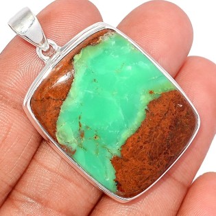 Bijoux en Chrysoprase Boulder