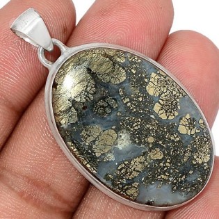 Bijoux en Pyrite sur Agate