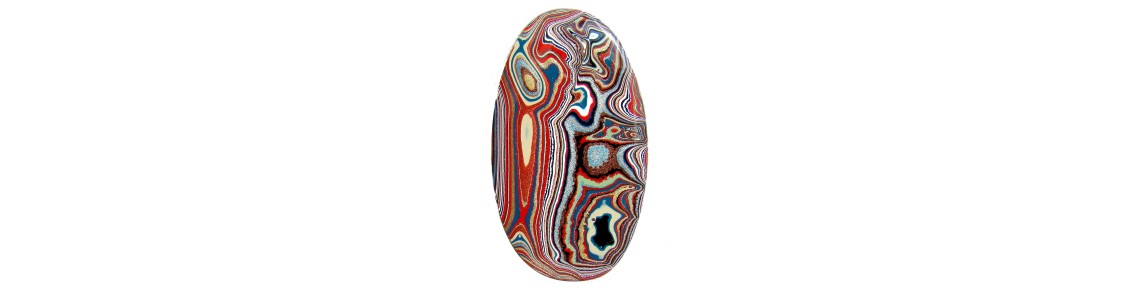 Bijoux en Fordite Agate de Détroit