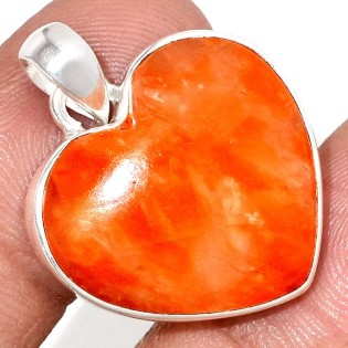 Bijoux en Calcite Orange