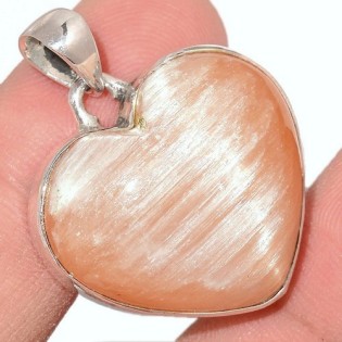 Bijoux en Sélénite Orange