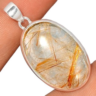 Bijoux en Quartz Rutile Doré