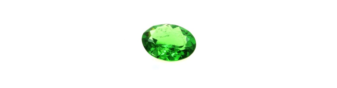 Tsavorite ou Grenat vert grossulaire - Vertus