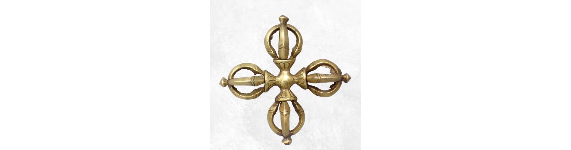 Le dordjé tibétain, symbole du bouddhisme