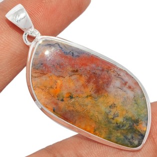 Bijoux en Agate Mousse du Texas