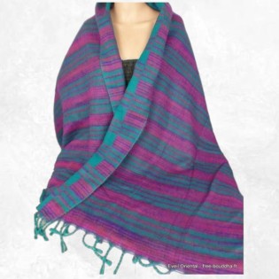 Châle de méditation 100 x 200 cm