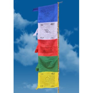 Drapeau tibétain vertical