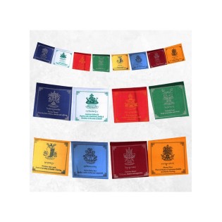 Fanion et banderolle tibétaine