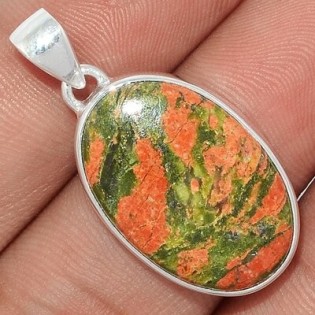 Bijoux en Unakite