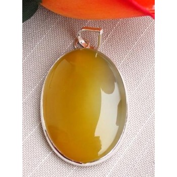 Bijoux en Calcédoine jaune