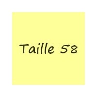 Taille 58