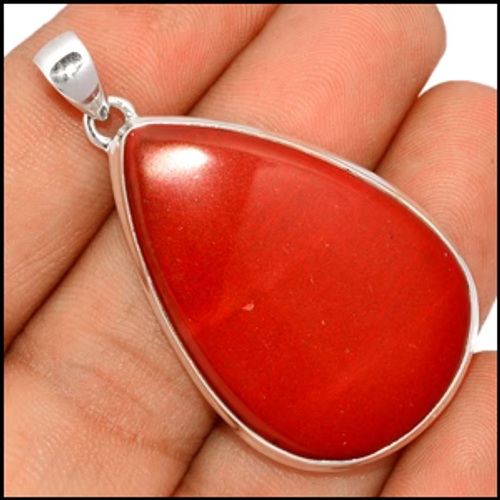 Jaspe rouge ancrage et énergie – bijou artisanal
