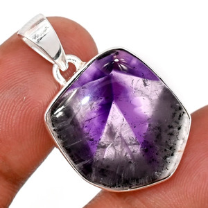 pendentif auralite 23 cabochon