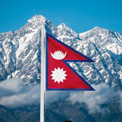 symbolisme du drapeau népalais ou himalayen