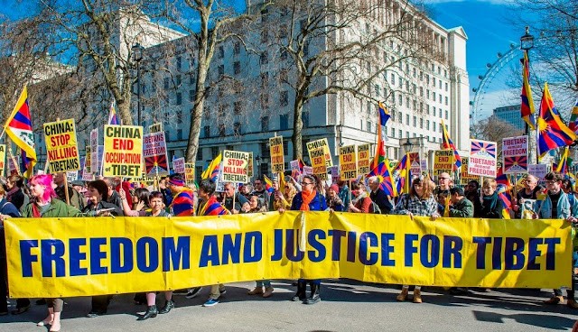 manifestation tibet libre