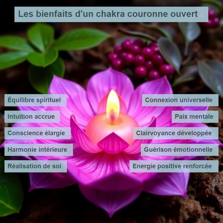bienfaits chakra couronne