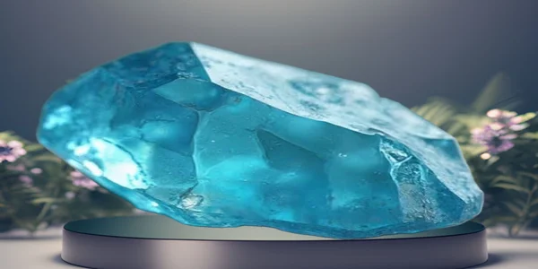 pierre bleue pour la chakra de la gorge