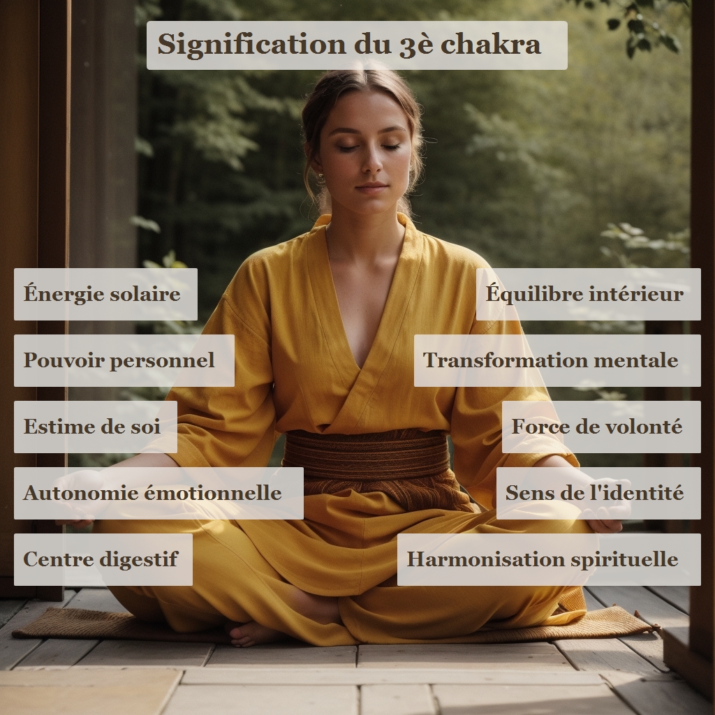 Manipura Chakra : Signification et activation du troisième chakra, le  chakra du plexus solaire  - Yogamatata