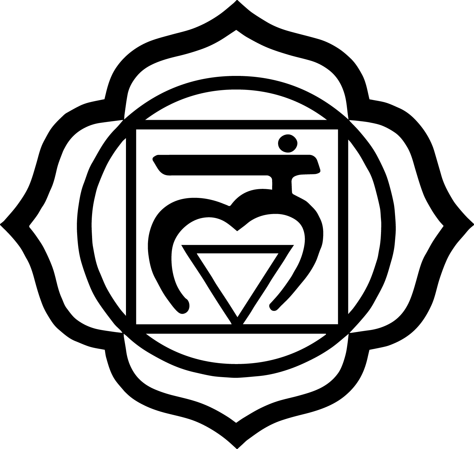 symbole du 1er chakra