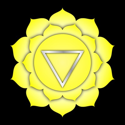 symbole chakra plexus solaire ou chakra 3