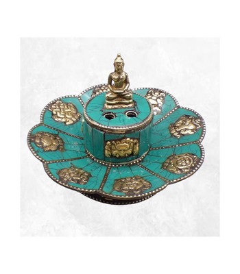 porte-encens tibetain pour bâtons