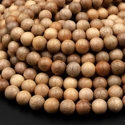 mala tibétain bois de santal authentique