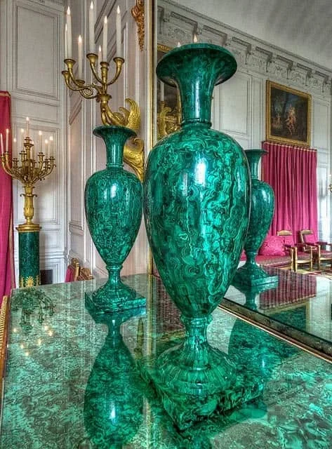 malachite palais de l'ermitage