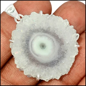 pendentif quartz naturel