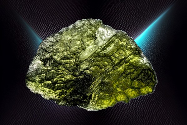 moldavite de république tchèque grade aaa