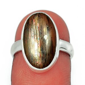 bague pierre du soleil noir