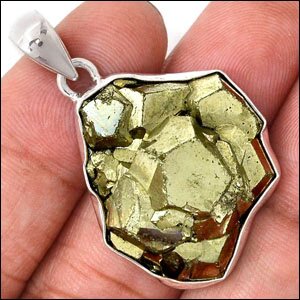 pendentif pyrite