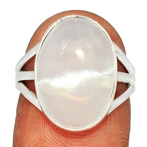 bague pierre selenite