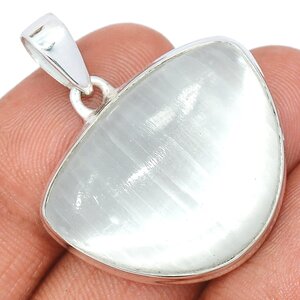 pendentif selenite