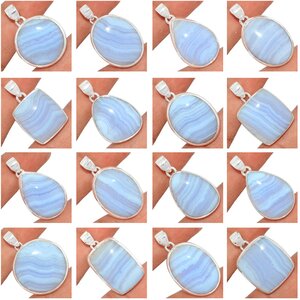 bijoux agate blue lace