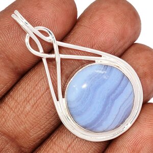 agate bleue
