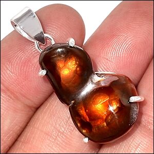 pendentif agate de feu