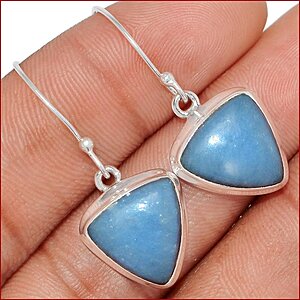 boucles d oreilles angelite