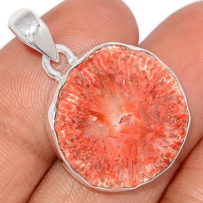 pendentif corail rouge
