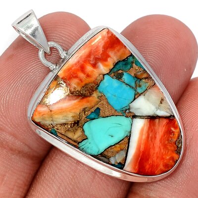 pendentif turquoise spiny oyster