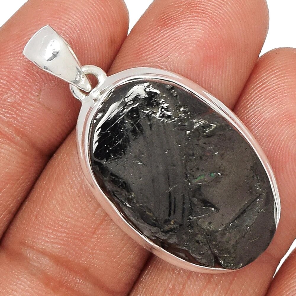 pendentif shungite elite argentée