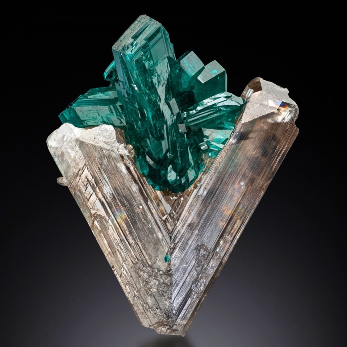 dioptase-sur-cerusite