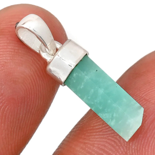 pendentif amazonite brute