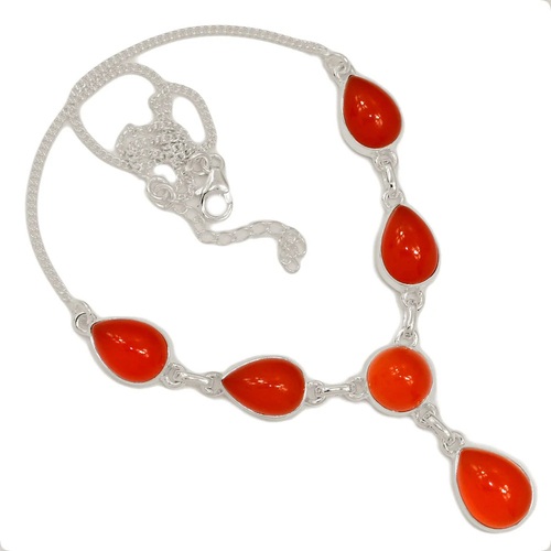 collier cornaline authentique