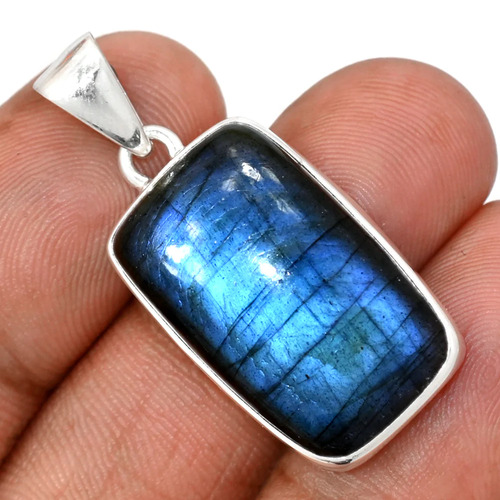 pendentif labradorite bleue haute qualité
