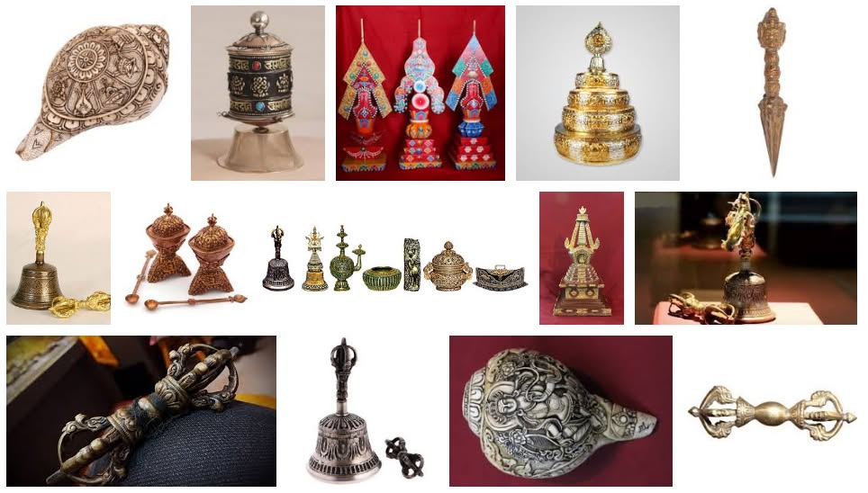 Objets rituels bouddhistes